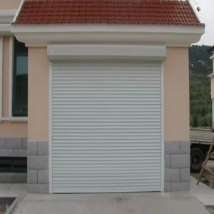 Factory Windproof Automatic Roll-Up Garage Door