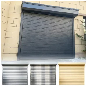 Factory-customized Automatic Roller Shutter Doors Lightweight Aluminum Alloy Security Doors Price Available