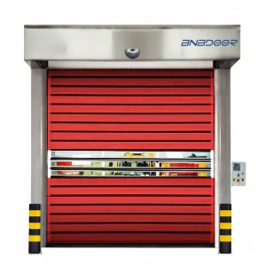 Fast-Closing Automatic Rapid Insulated Large Aluminum Roller Shutter Door High-Speed Hard Spiral Door
