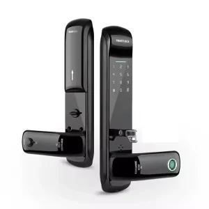 Fingerprint Door Lock Smart Cards Keys Electric Keypad Automatic Digital Smart Lock