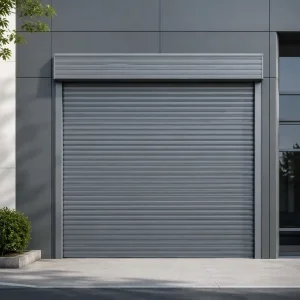 Fire-resistant Motorized Emergency Fire Curtain Rolling Shutter Door for Supermarket Hotel