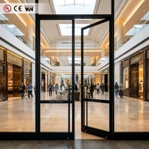 Fireproof Double-layer Tempered Glass Door