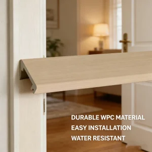 Fireproof Flame-Retardant WPC Door Casing for Public Buildings