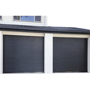 Flap Garage Door, European Style, Electric Remote Control Automatic Lifting Rolling Gate for Villa