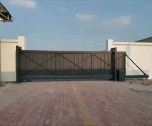 Floating Automatic Sliding Gate with Motor