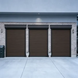 Foldable Anti-Theft Aluminum Alloy Rolling Garage Door