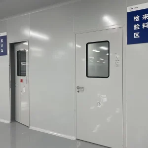 Food-Grade Airtight Cleanroom Door for Food Factories, Pharmaceutical Laboratories, and GMP Processing Workshops
