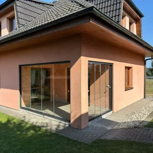 Frameless Office Sliding Glass Door System Aluminum