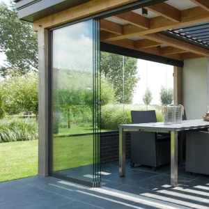 Frameless Tempered Glass Sliding Door for Resorts
