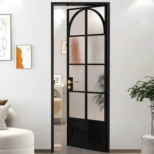 French Door Terrace Aluminum Glass Swing Door for Apartment Living Room Exterior