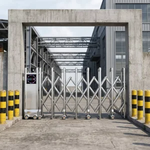 French Style Aluminum Alloy Sliding Patio Door Automatic Retractable Gate for Villa House