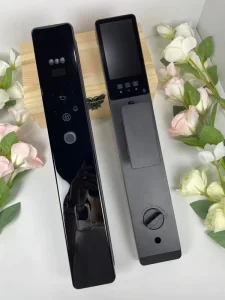 Fully Automatic Fingerprint Smart Lock for Aluminum and Brass Doors, App-Controlled, Aluminum Alloy