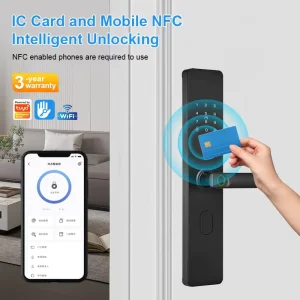 G07 Factory Direct Smart Security Door Lock WiFi Fingerprint Card Bluetooth Digital Lock