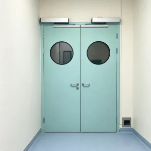 GMP Automatic Hermetic Stainless Steel Sliding Door with Radar Sensor for Pharmaceutical Plant