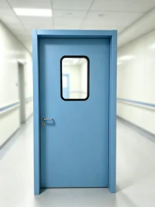GMP ISO 304 Stainless Steel Hermetic Cleanroom Access Door Anti-Corrosion Bio-Safe Purification Door