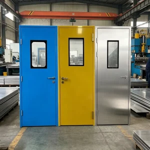 GMP Standard Automatic Steel Radiation Shielding X-Ray Door for Hospitals