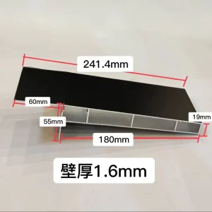GY-61 Modern Honed Aluminum Alloy Window Door Casing for Villas Commercial Buildings and Hotels Easy Screw Installation