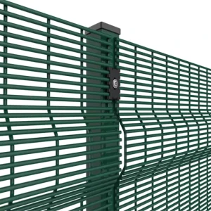 Galvanized 358 Anti-Climb Fence Long Life Security Barrier for Courtyard Anti-Tamper Security Mesh Fence