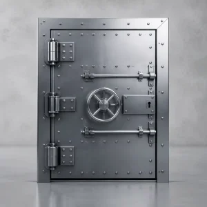 Galvanized Steel Blast-Proof Explosion Door, UL Certified, for the Petroleum Industry