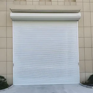 Galvanized Steel Commercial Workshop Rolling Garage Door, Anti-Theft Security