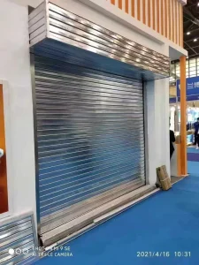 Galvanized Steel Roller Shutter Door for Garages, Warehouses, Shops, and Industrial Buildings