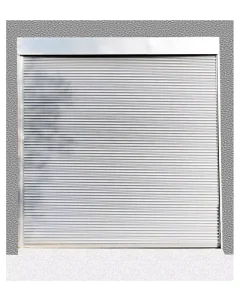 Galvanized Steel Roller Shutter Garage Door with 304 Stainless Steel, Hurricane, Waterproof, and Anti-Theft Features