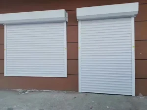 Garage Aluminum and Steel Roller Shutters and Doors Electric and Manual Customizable Factory Direct