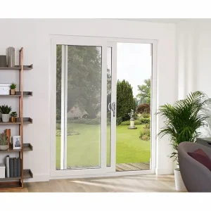 German Standard Villa House Design PVC Sliding Glass Doors Vinyl House Doors Patio Plastic UPVC Sliding Door