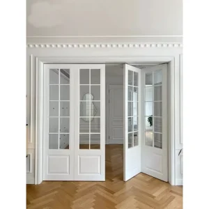 Glass Balcony Thermal Break Aluminum Heavy Duty Interior Modern Doors