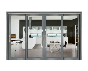 Glass Composite Sliding Partition Door for Hotel Interiors and Balconies