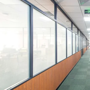 Glass Door Glass Wall Partition Customize Office Villa Hotel Apartment Aluminum Sliding Doors