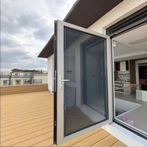 Glass Swing Door System For Residential Buildings