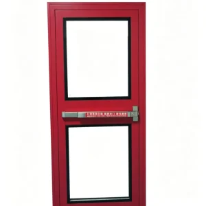 Glass Swing Door for Clean Room Emergency Exit with Manual Opening