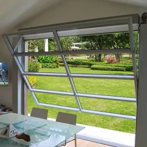 Glass Tilt-Up Garage Door for Homes