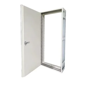 HJ-GSM-001 Heavy-Duty Steel Soundproof Door with High STC Rating for Industrial and Commercial Noise Reduction