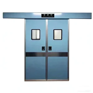 Hands Free Automatic Sliding Door with Motion Sensor for Cleanroom