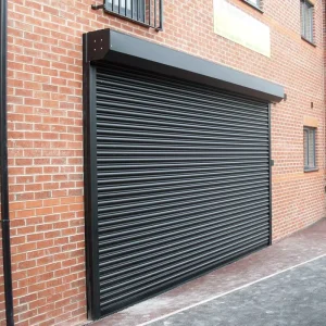 Heat-Insulated Aluminum Intelligent Remote-Controlled Quick-Lift Roller Shutter Door for Shopping Malls