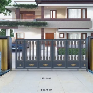 Heavy-Duty Aluminum Alloy Automatic Sliding Security Main Gate