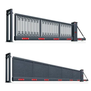 Heavy-Duty Aluminum Alloy Electric Industrial Security Cantilever Sliding Gate Automatic Opening