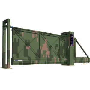 Heavy Duty Aluminum Alloy Hidden Cantilever Automatic Sliding Double Gate for Industrial Factory Driveway