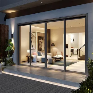 Heavy-Duty Aluminum Alloy Sliding Door with Soundproof Function for Hotel, Kitchen, and Balcony