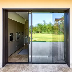 Heavy-Duty Aluminum Outdoor Sliding Door for Bedroom and Balcony