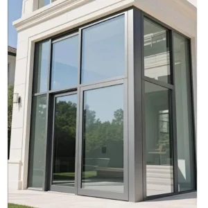 Heavy Duty Aluminum Sliding Door Double Tempered Glass for Commercial and Residential Use