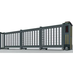 Heavy Duty Automatic Trackless Wheelless Aluminum Suspended Cantilever Gate, Rodent-Proof, Anti-Oxidation