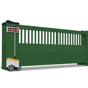 Heavy Duty Electric Automatic Telescopic Section Sliding Gate with Linear Translation for Factory Industrial Parks