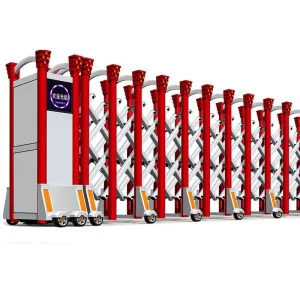 Heavy Duty Electric Telescopic Folding Automatic Gate for Enterprise Park Entrance