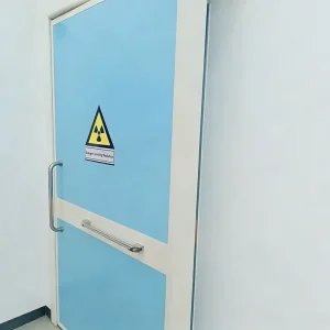 Heavy-Duty Manual Swing Lead Door, Manufacturer Custom Radiation-Shielding Hinged Door for Hospital X-Ray Room and Nuclear Medicine