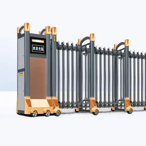 Heavy Duty Stainless Steel Electric Retractable Folding Driveway Security Gate