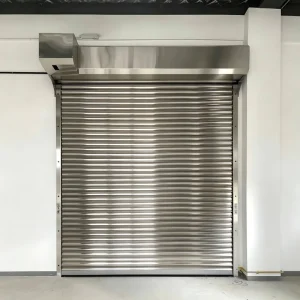 Heavy Duty Stainless Steel Wind-Resistant Roller Shutter Door
