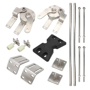 Heavy Duty Swing Gate Bi-Fold Door Hardware Kit
